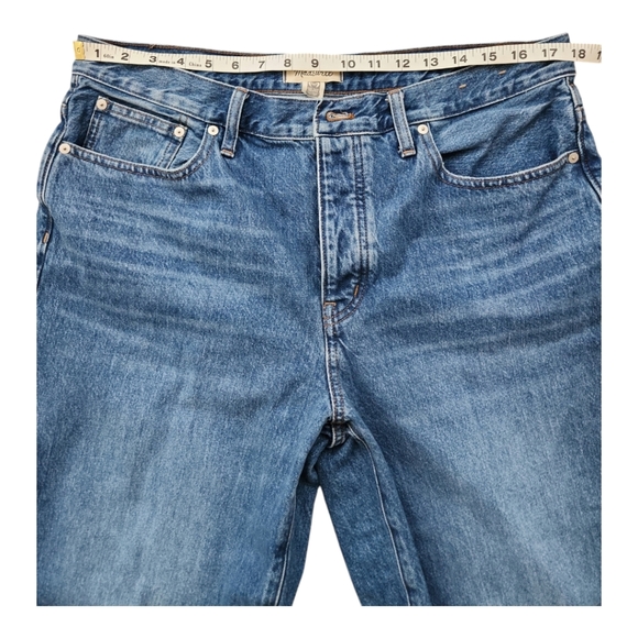 Madewell Low Slung Straight Jeans Sz 31 - Picture 3 of 9
